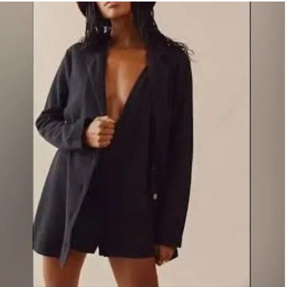 NWOT Free People Beach Lizzie Romper Blazer Size XSmall JB - Picture 3 of 8